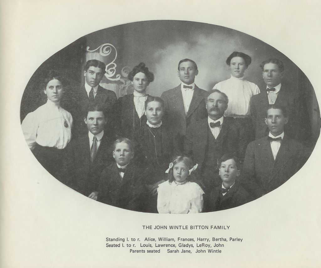 John Wintle Bitton family
